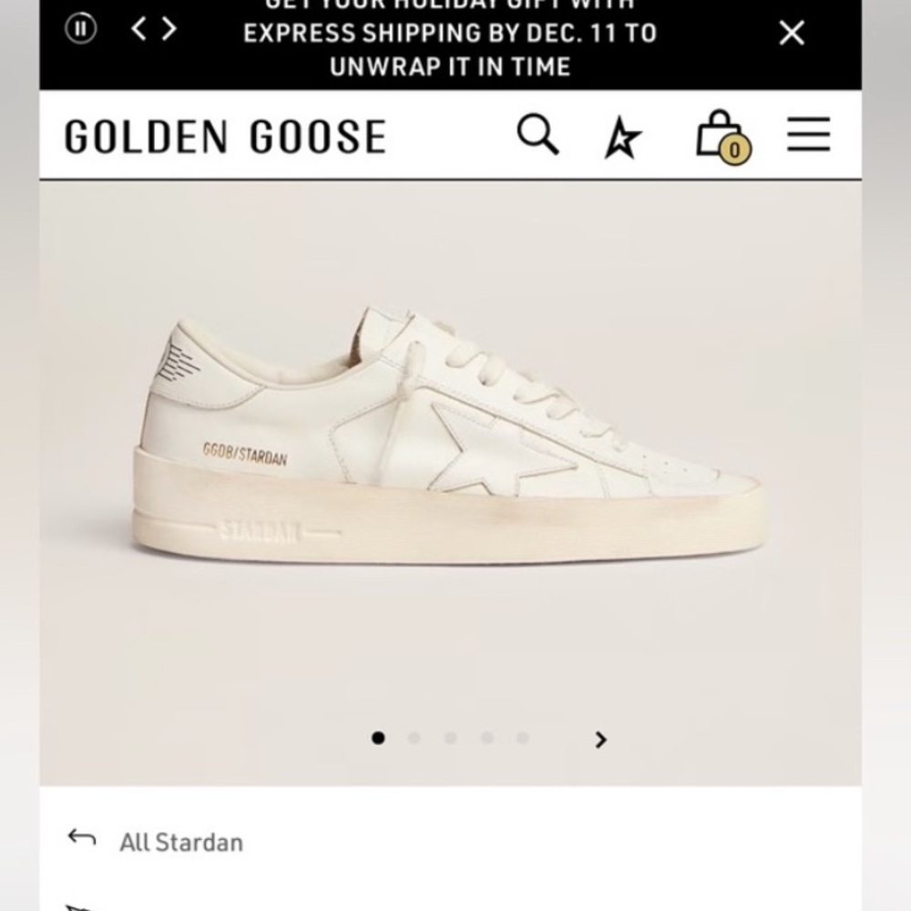 New GOLDEN GOOSE stardan sneakers
